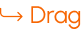 Drag Arrow